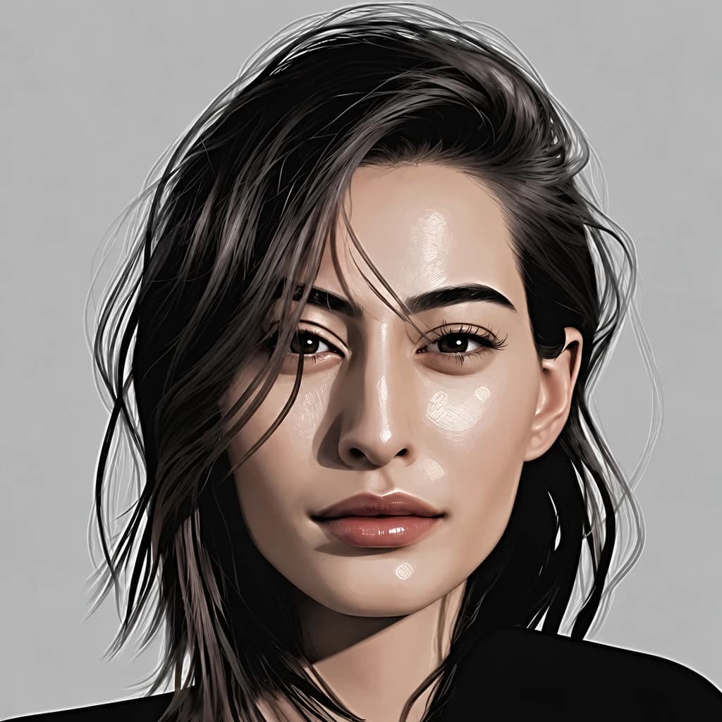 Hazal Sidal portresi